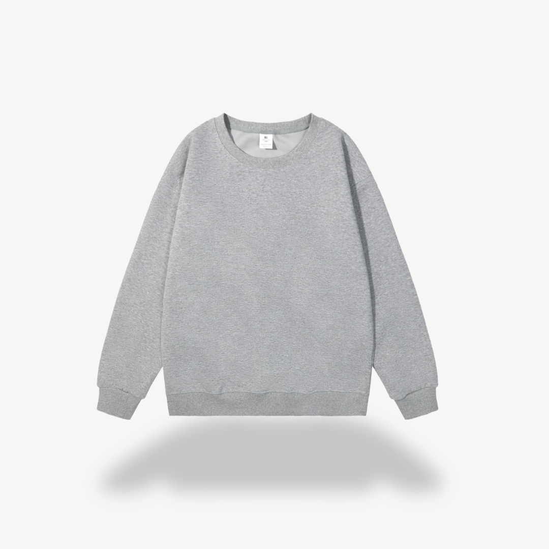 Soft Casual Fleece Pullover Sweatshirt
