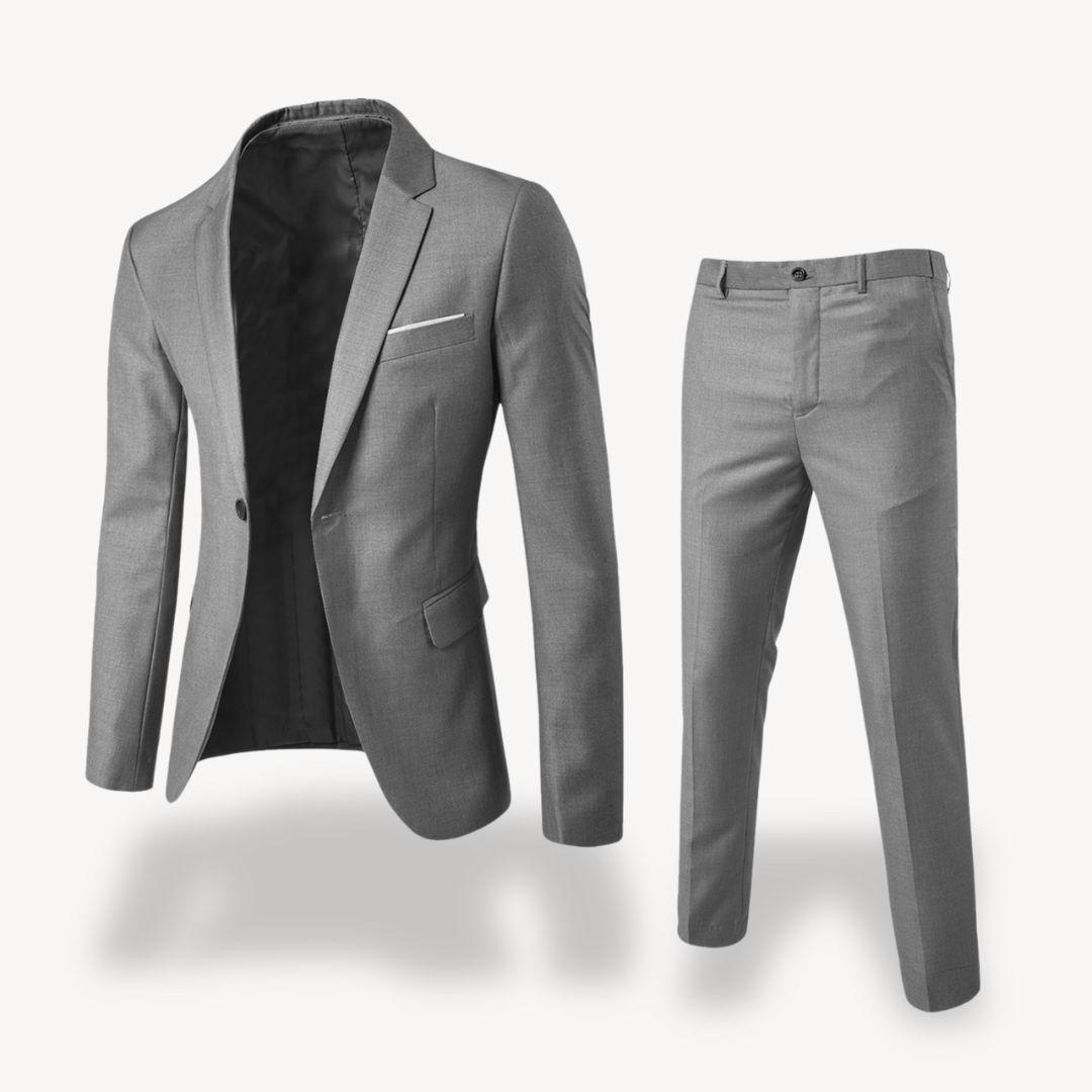 Classic 2 Piece Mens Formal Business Suit
