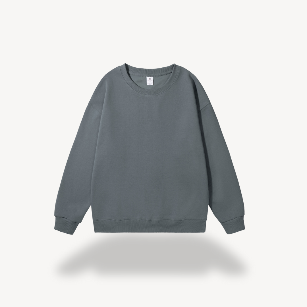 Soft Casual Fleece Pullover Sweatshirt