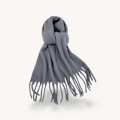 Plush Fuzzy Winter Scarf