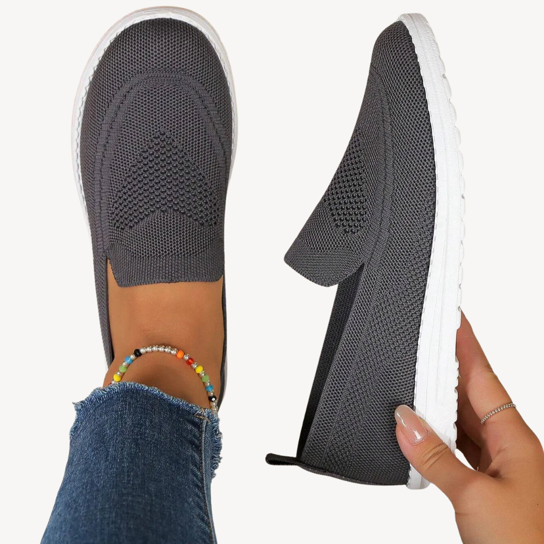 Comfortable Women's Slip On Walking Shoes - OutfitLondon