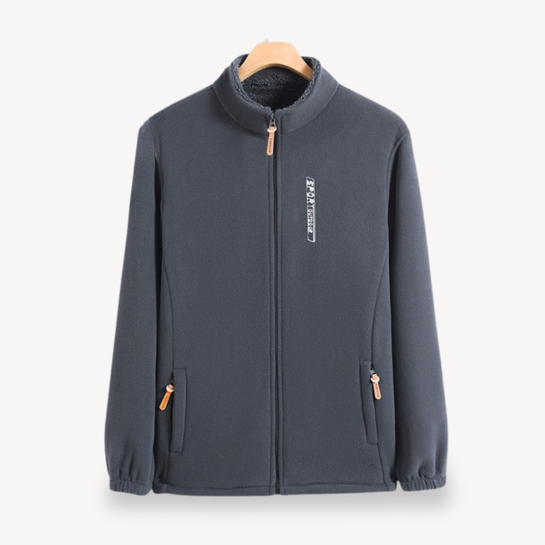 Warm Mens Fleece Zip Up Jacket