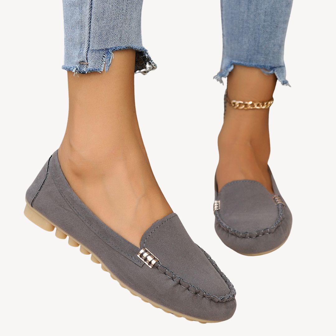 Comfortable Womens Genuine Leather Flat Shoes