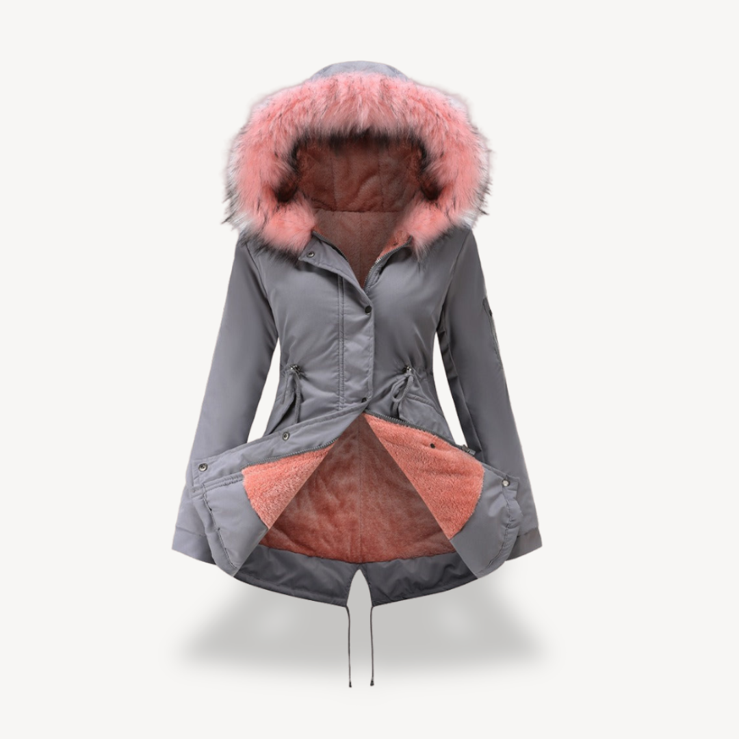 Luxury Synthetic Fur Winter Coat Jacket