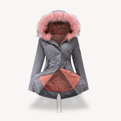 Luxury Synthetic Fur Winter Coat Jacket