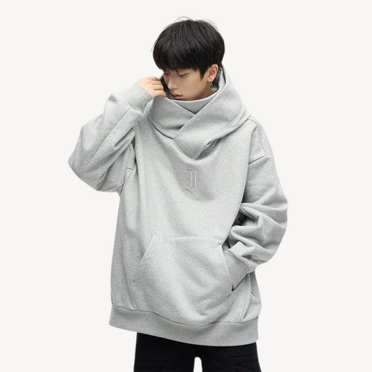 Large Comfortable Mens Hooded Sweatshirt - OutfitLondon