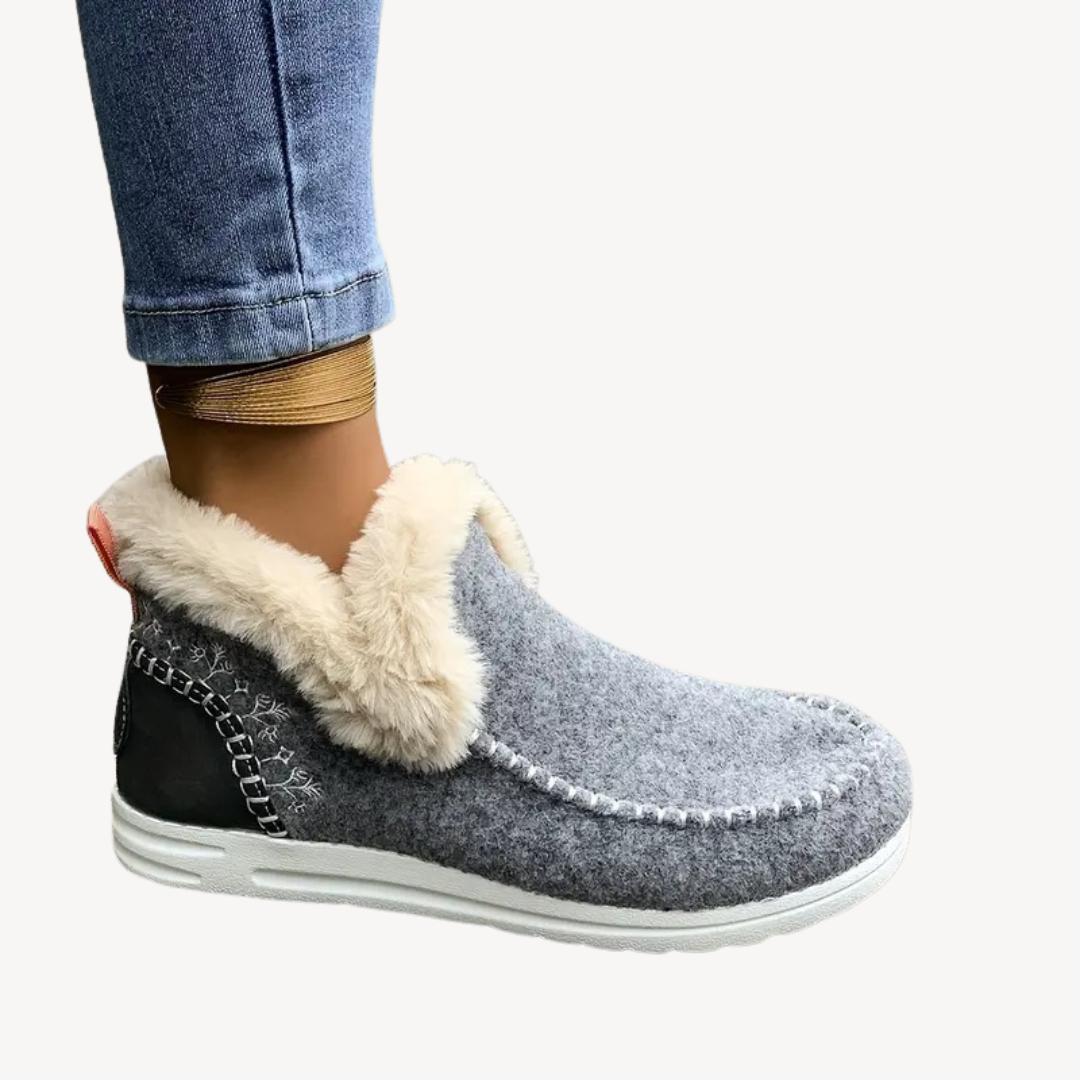 Warm Comfortable Slip-On Shoes for Women