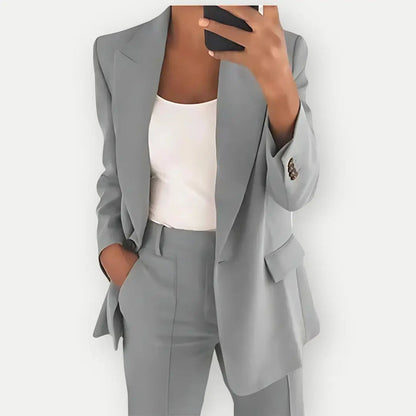 Ladies Formal Business Pantsuit Set