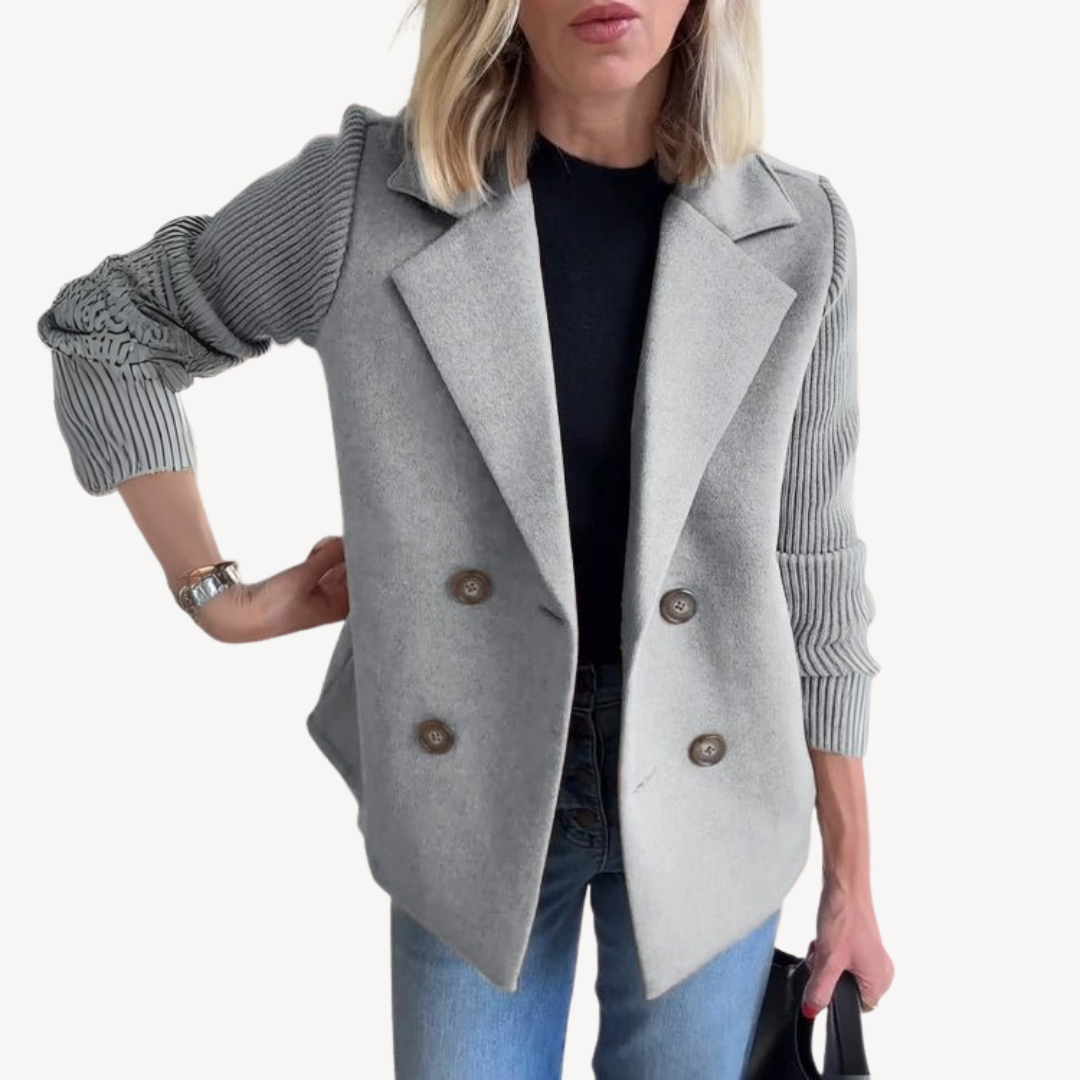 Classic Fit Wool Blazer for Women