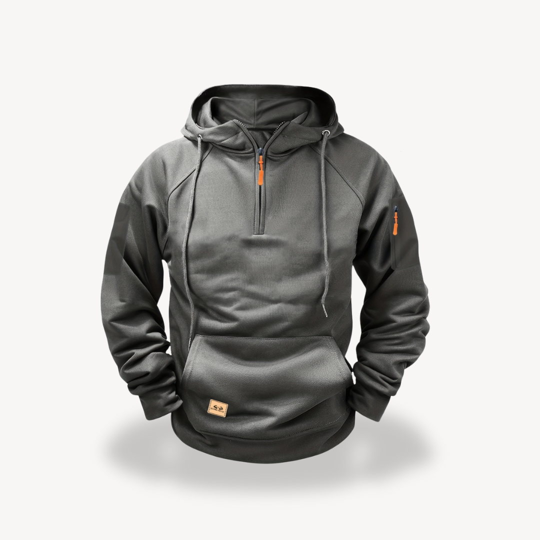 Warm Mens Hooded Sweatshirt