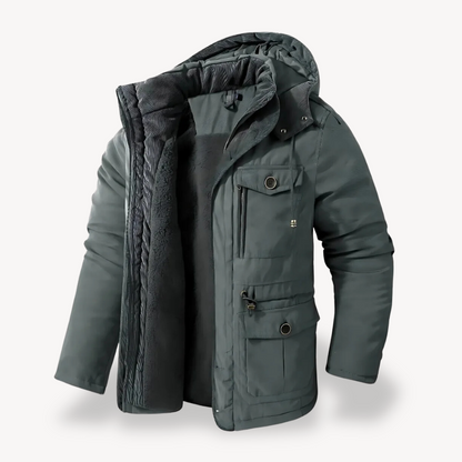 Warm Waterproof Men's Ski Parka Coat