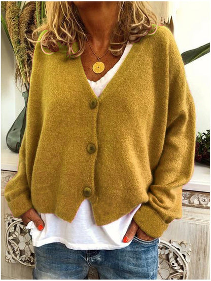 Soft Ladies V-Neck Winter Sweater