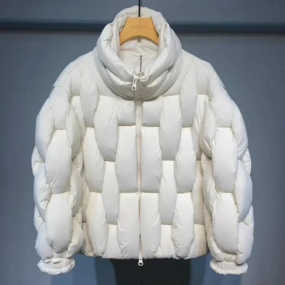 Warm Men's Down Filled Parka Jacket - OutfitLondon