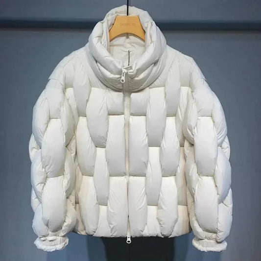 Warm Men's Down Filled Parka Jacket - OutfitLondon