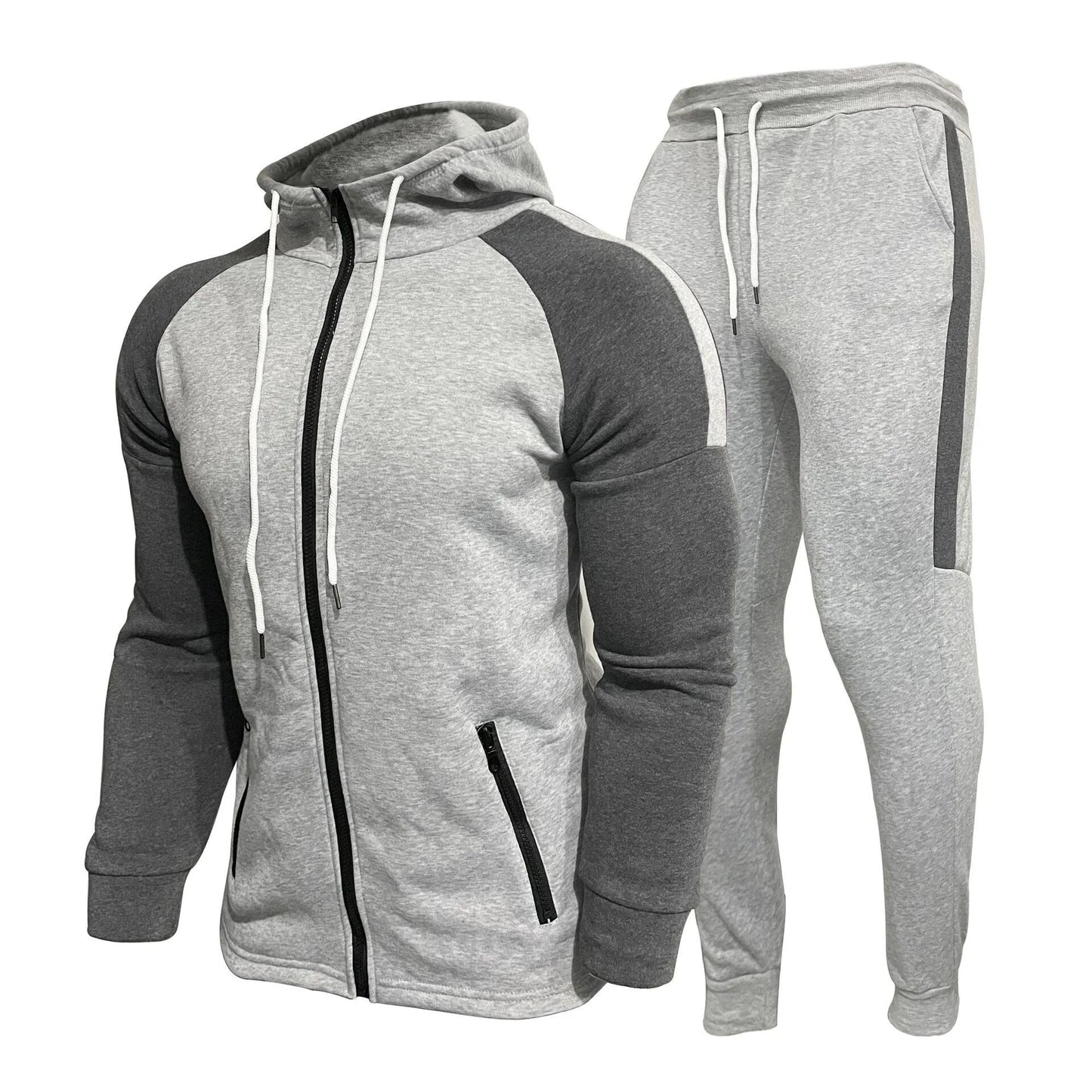 Men's Zip Up Athletic Suit