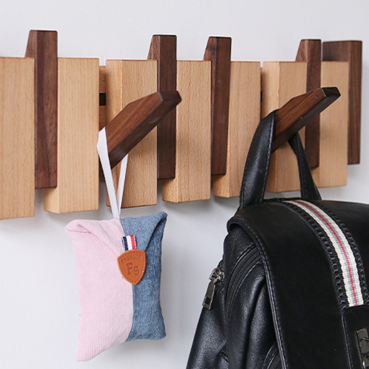 Traditional Wood Hall Coat Hook