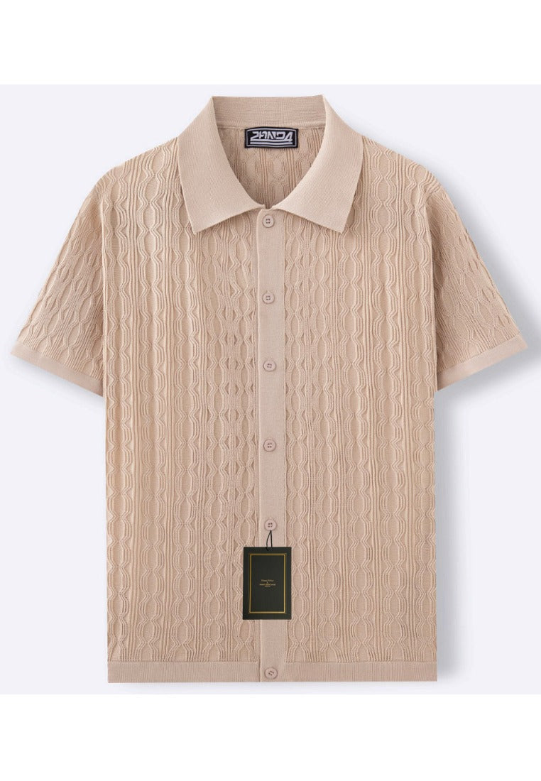 Classic Men's Short Sleeve Sweater - OutfitLondon