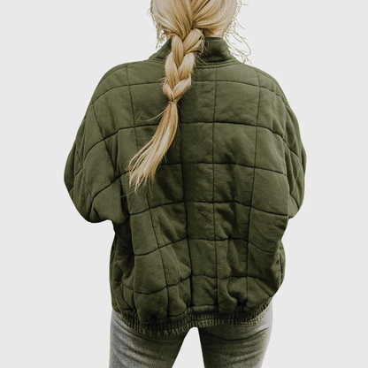 Women's Quilted Zip Jacket