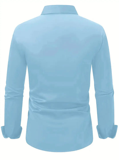 Harris | Slim Fit Long Sleeve Men's T-Shirt