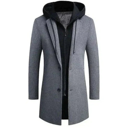 Waterproof Business Parka with Reversible Design - OutfitLondon