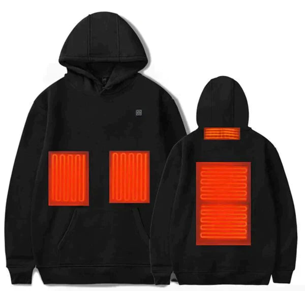 Warm Thermal Fleece Hoodie Jacket - OutfitLondon