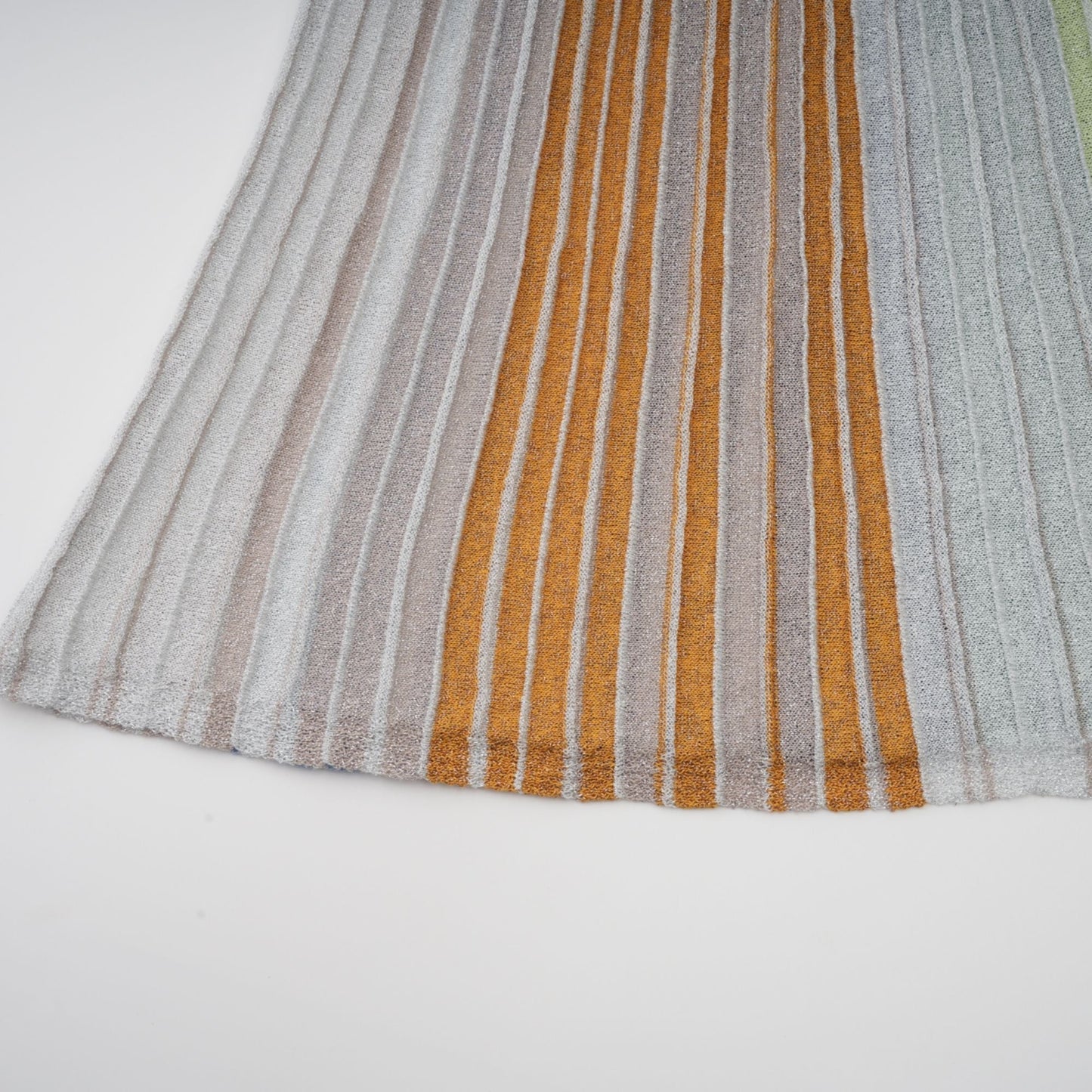 Helene | Sleeveless Halterneck Striped Maxi Dress