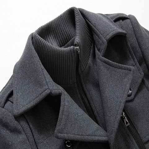 Warm Waterproof Double Layer Coat