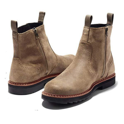 Elegant Slip On Chelsea Ankle Boots