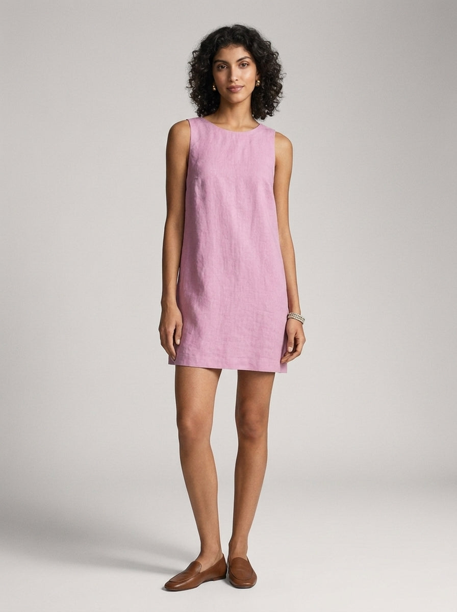 Women's Casual Lightweight Backless Summer Dress