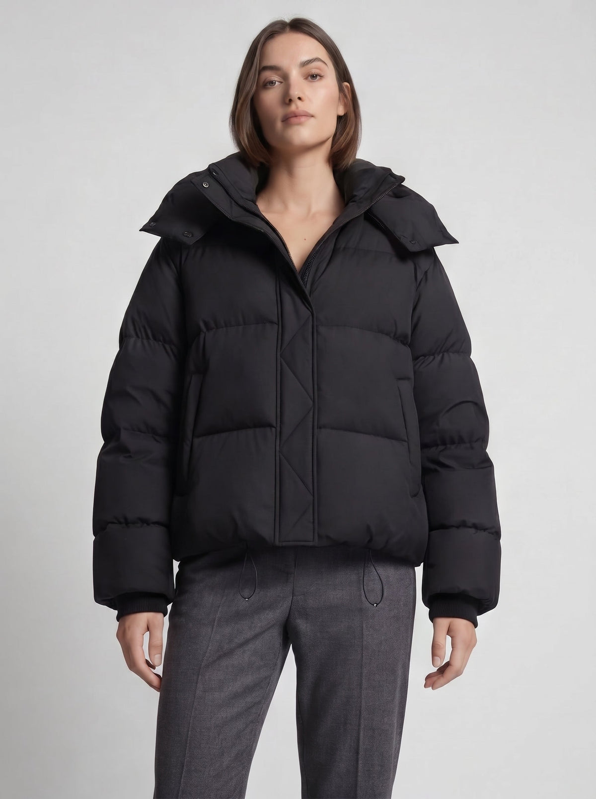 Women's Oversized Hooded Puffer Jacket