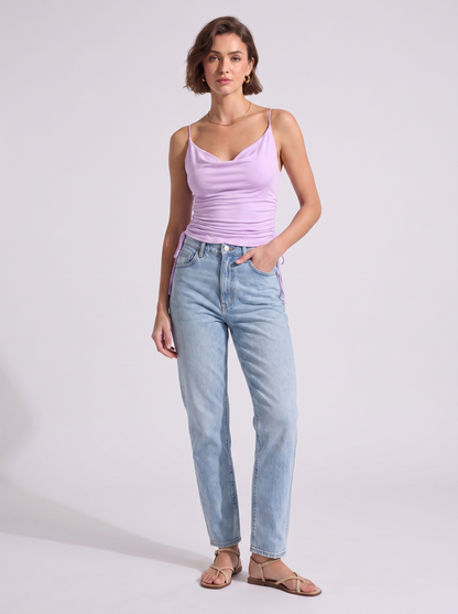 Women's Casual V-Neck Spaghetti Strap Camisole Top