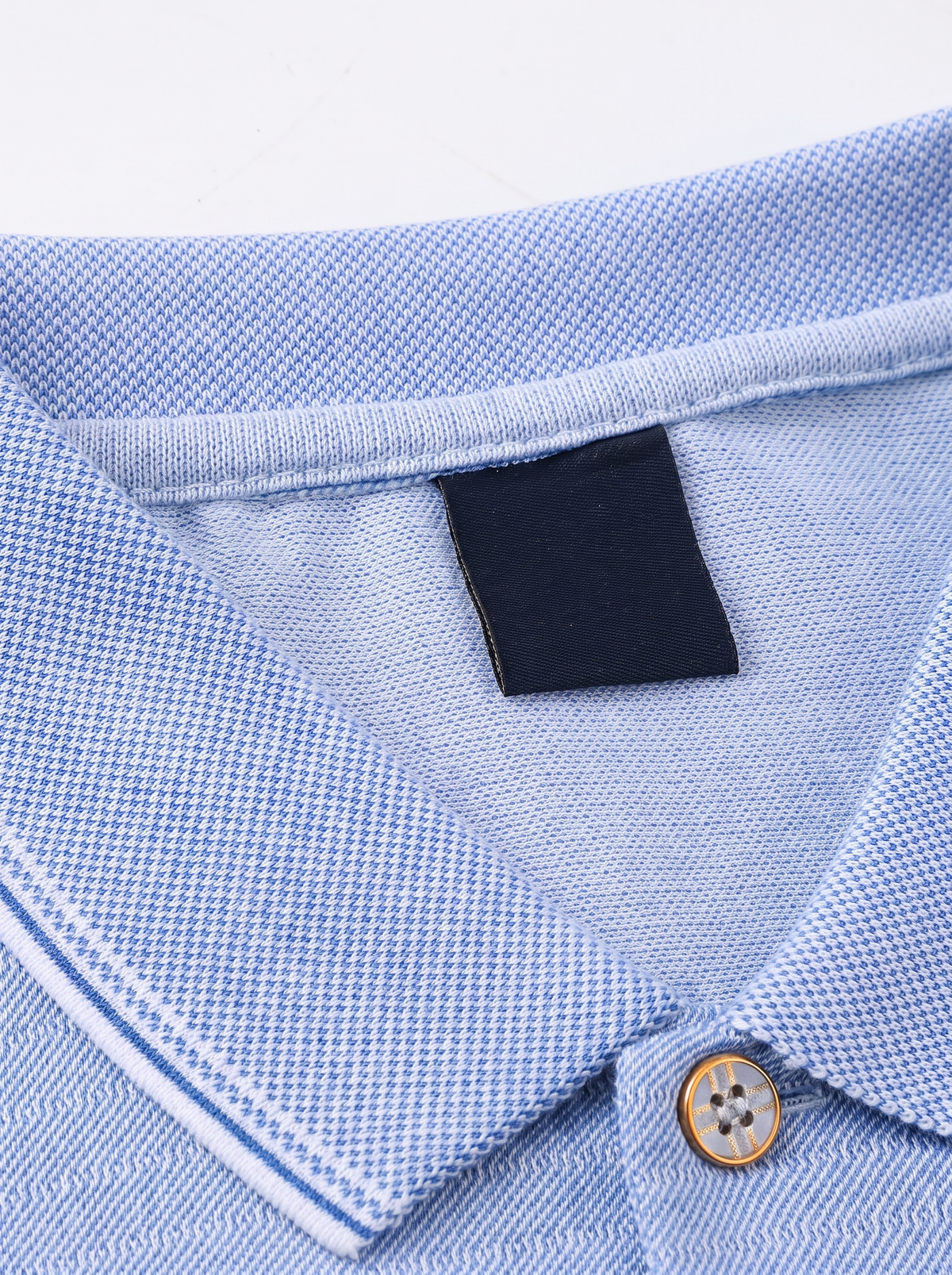 Men's Casual Long Sleeve Cotton Lapel T-Shirt