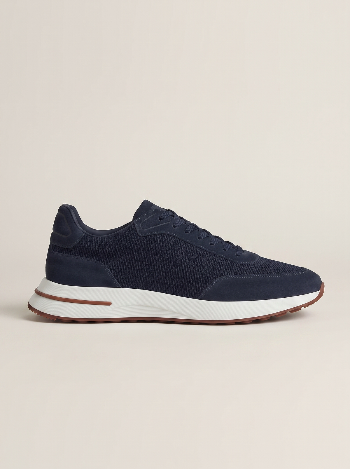 Men's Casual Lightweight Suede Trainers