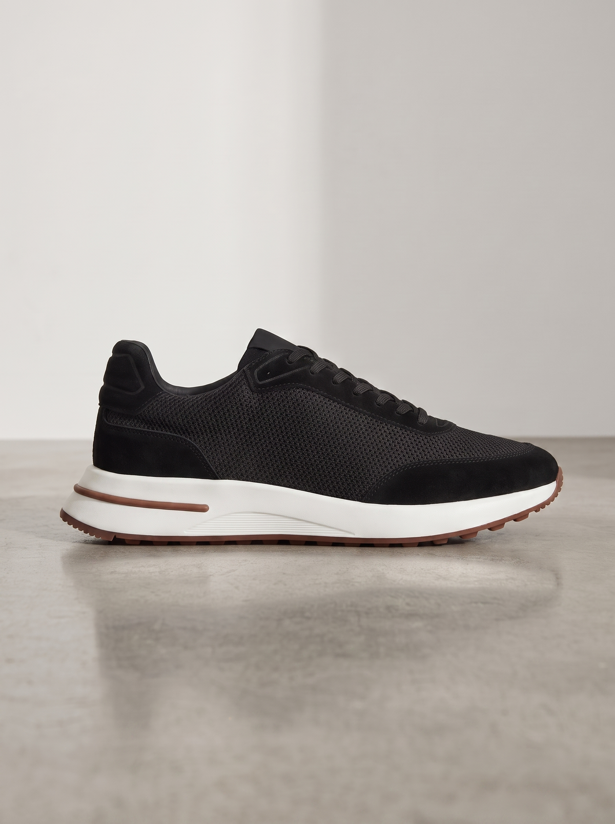 Men's Casual Lightweight Suede Trainers