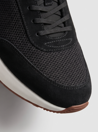 Men's Casual Lightweight Suede Trainers