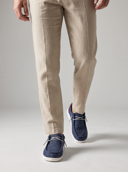 Men's Casual Lightweight Canvas Slip-On Shoes