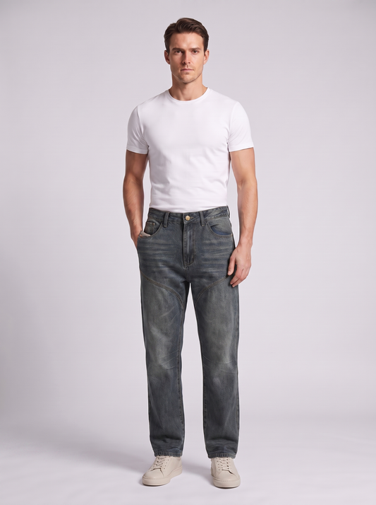 Men's Classic Denim Boot-Cut Jeans