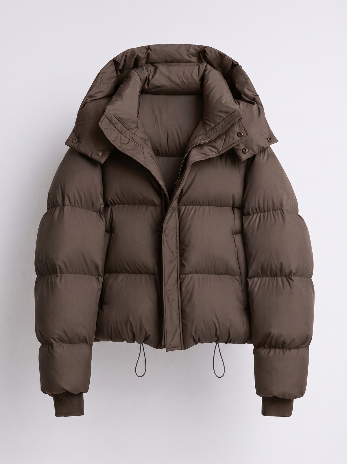 Women's Casual Oversized Hooded Puffer Jacket