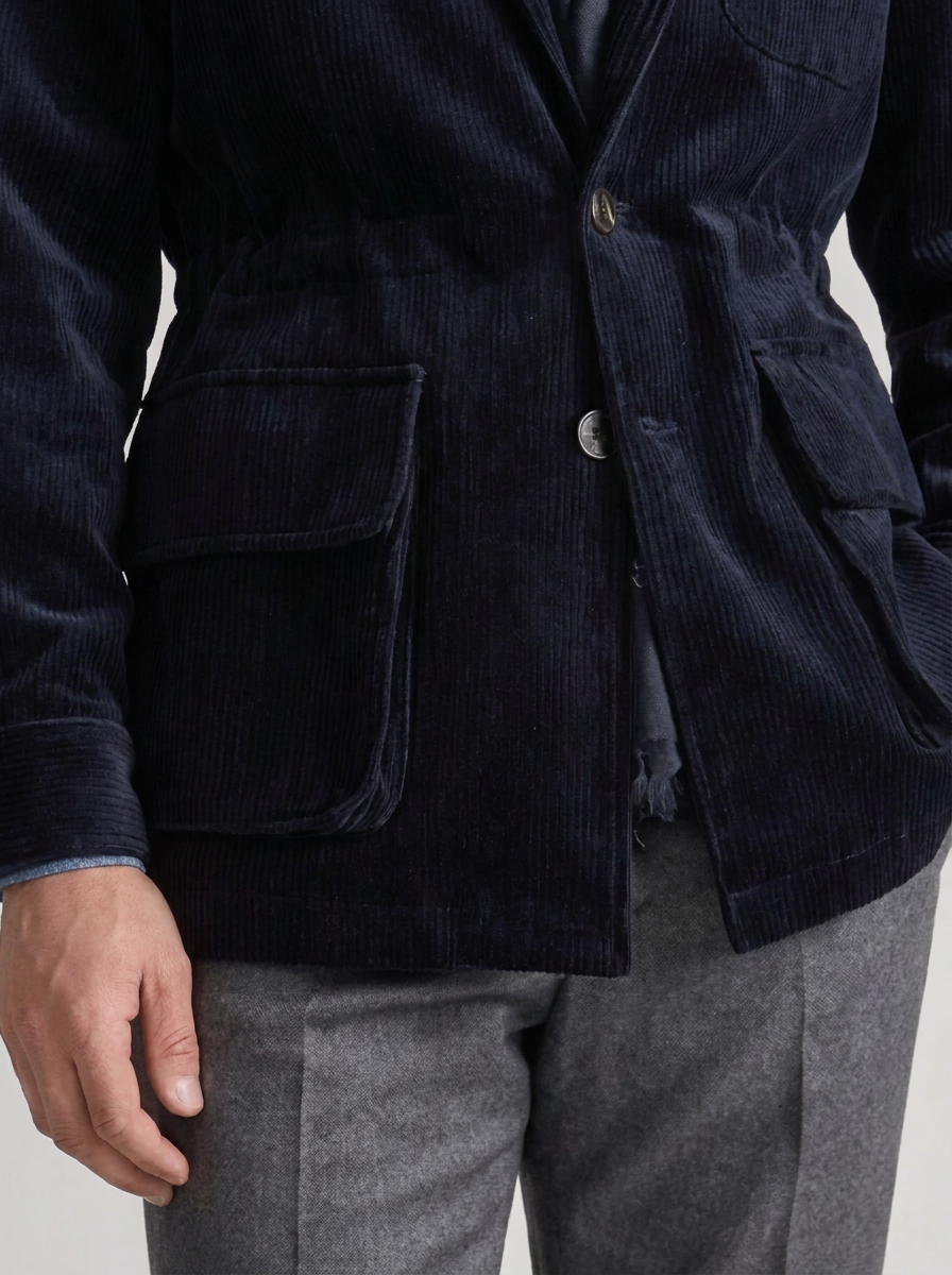 Men's Casual Corduroy Smart Jacket
