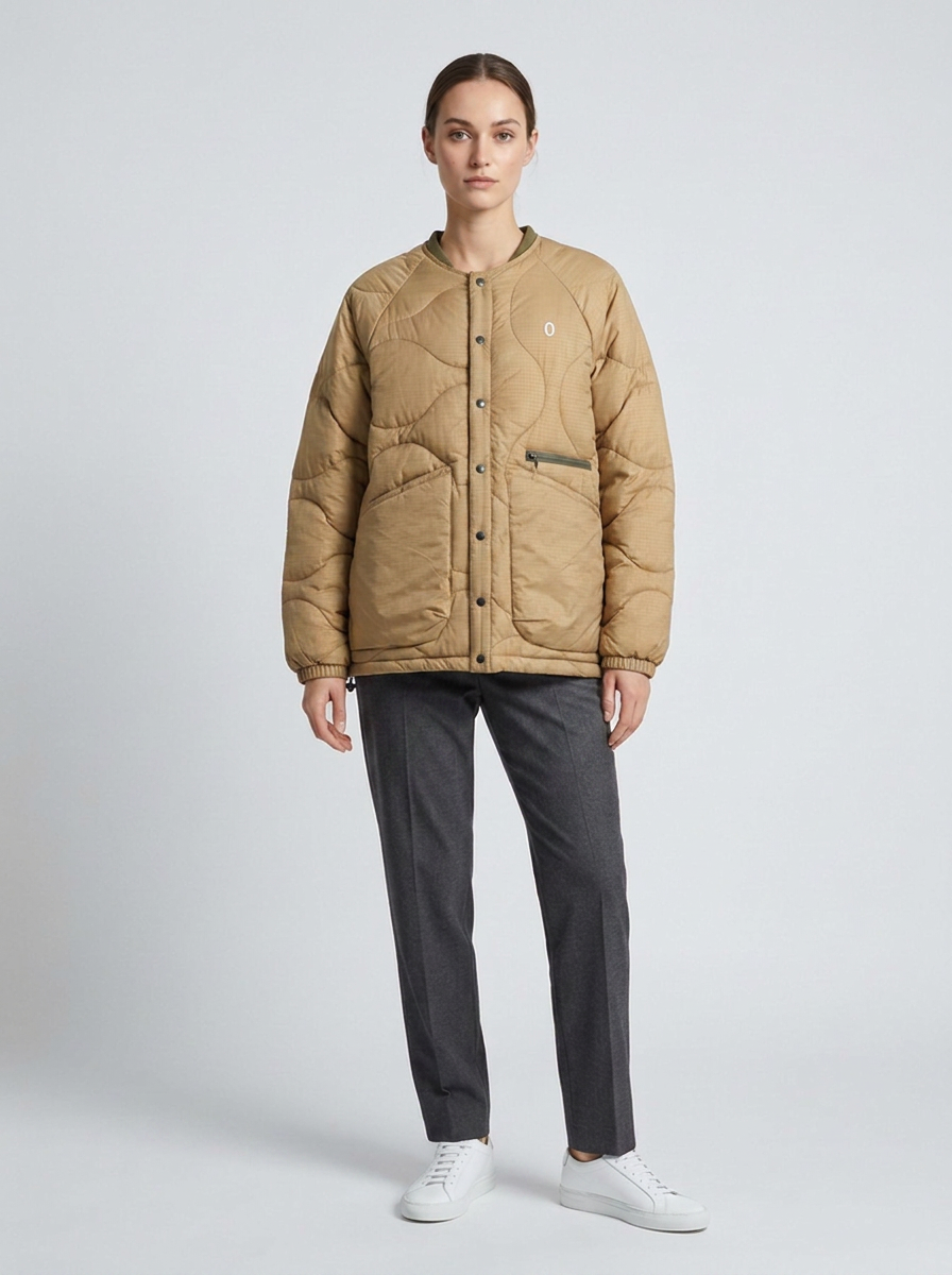 Women's Lightweight Down-Filled Hooded Jacket