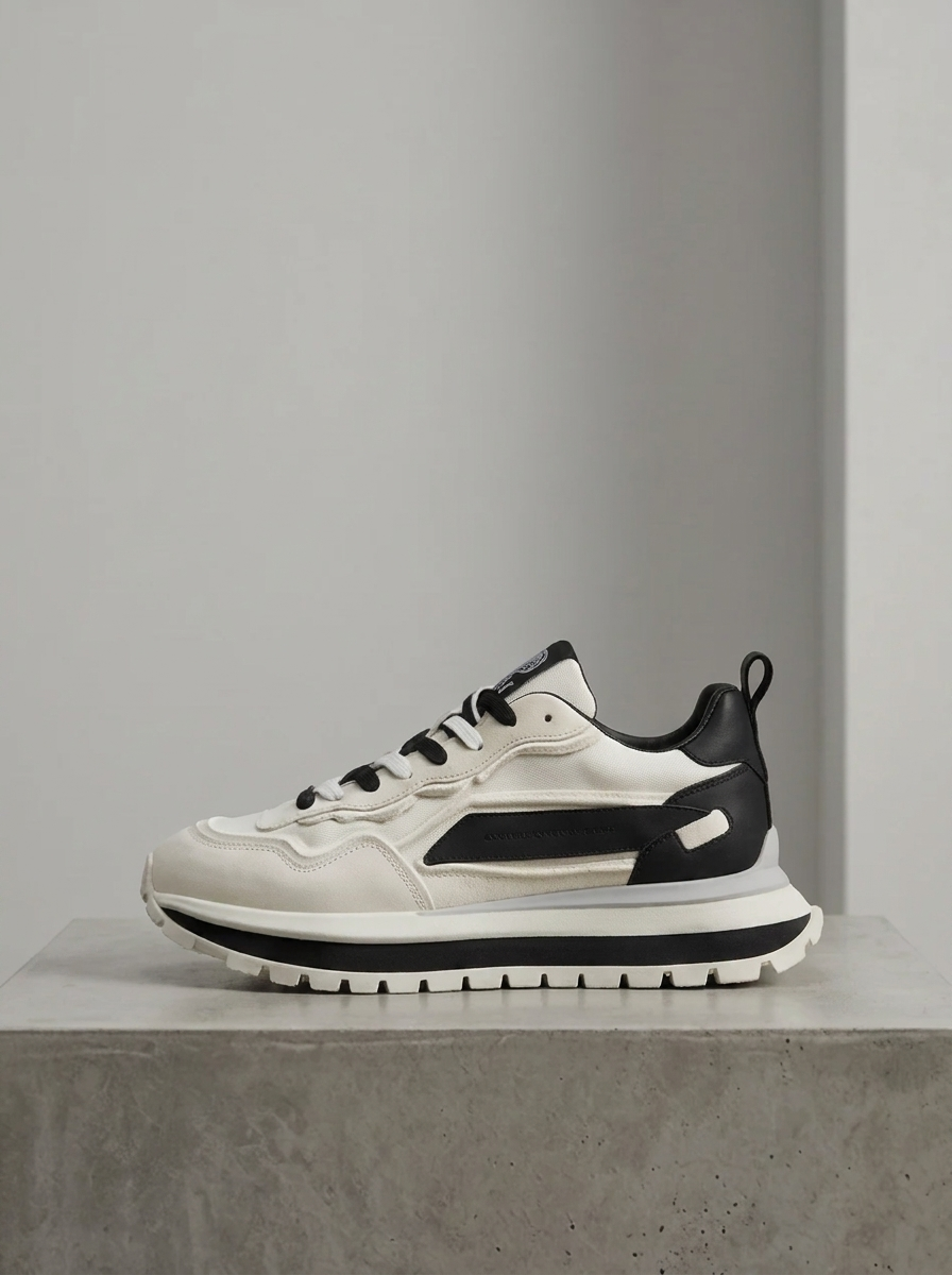 Men's Casual Lightweight Sports Trainers with Anti-Slip Sole