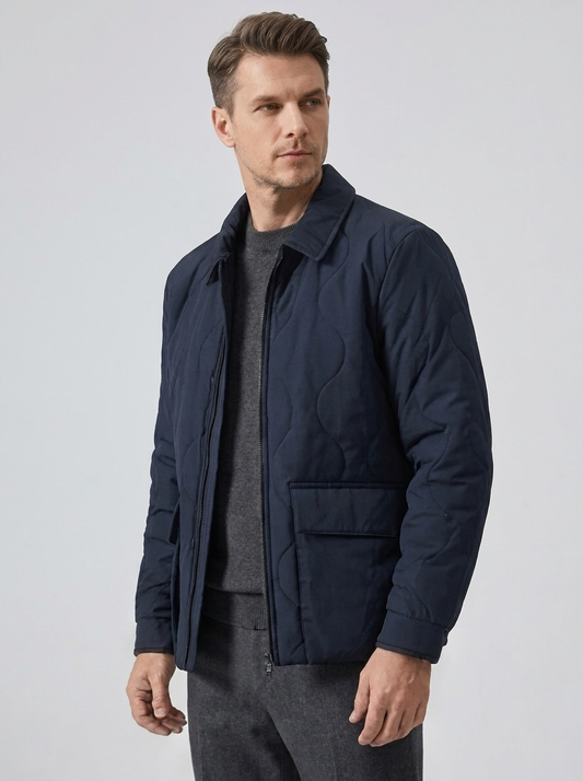 Men's Casual Lightweight Cotton Jacket