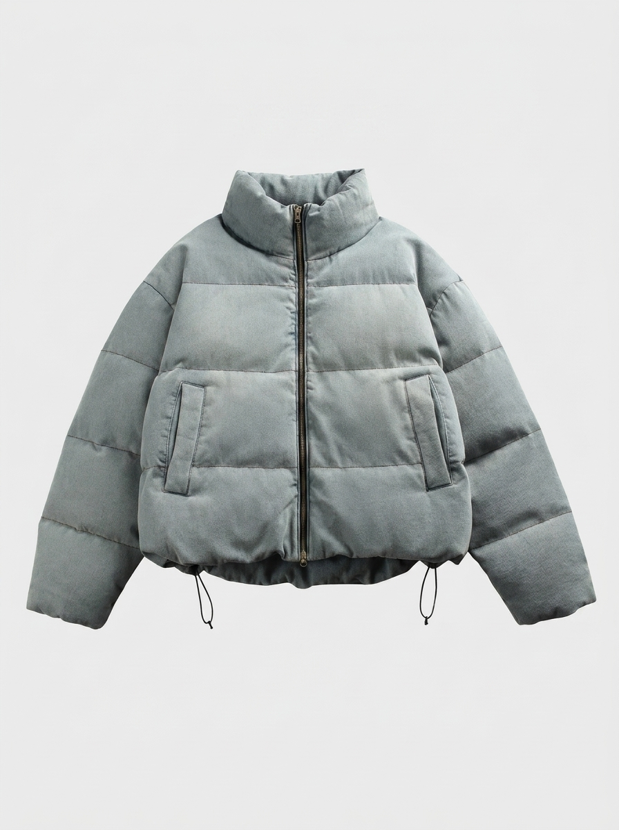 Men's Casual Padded Down Loose-Fit Winter Jacket