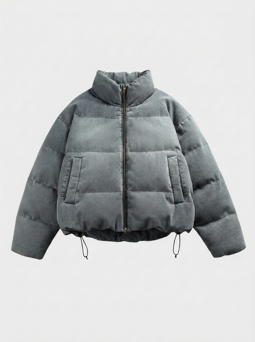 Men's Casual Padded Down Loose-Fit Winter Jacket