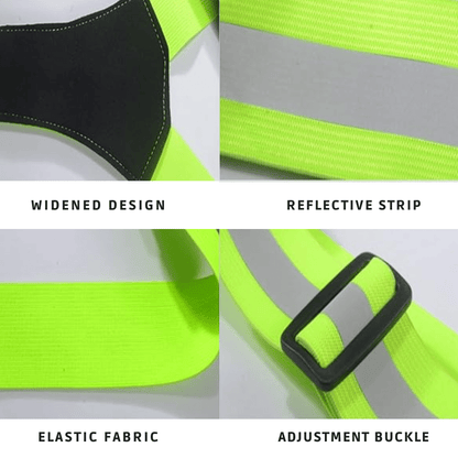 Bright Yellow Reflective Safety Vest