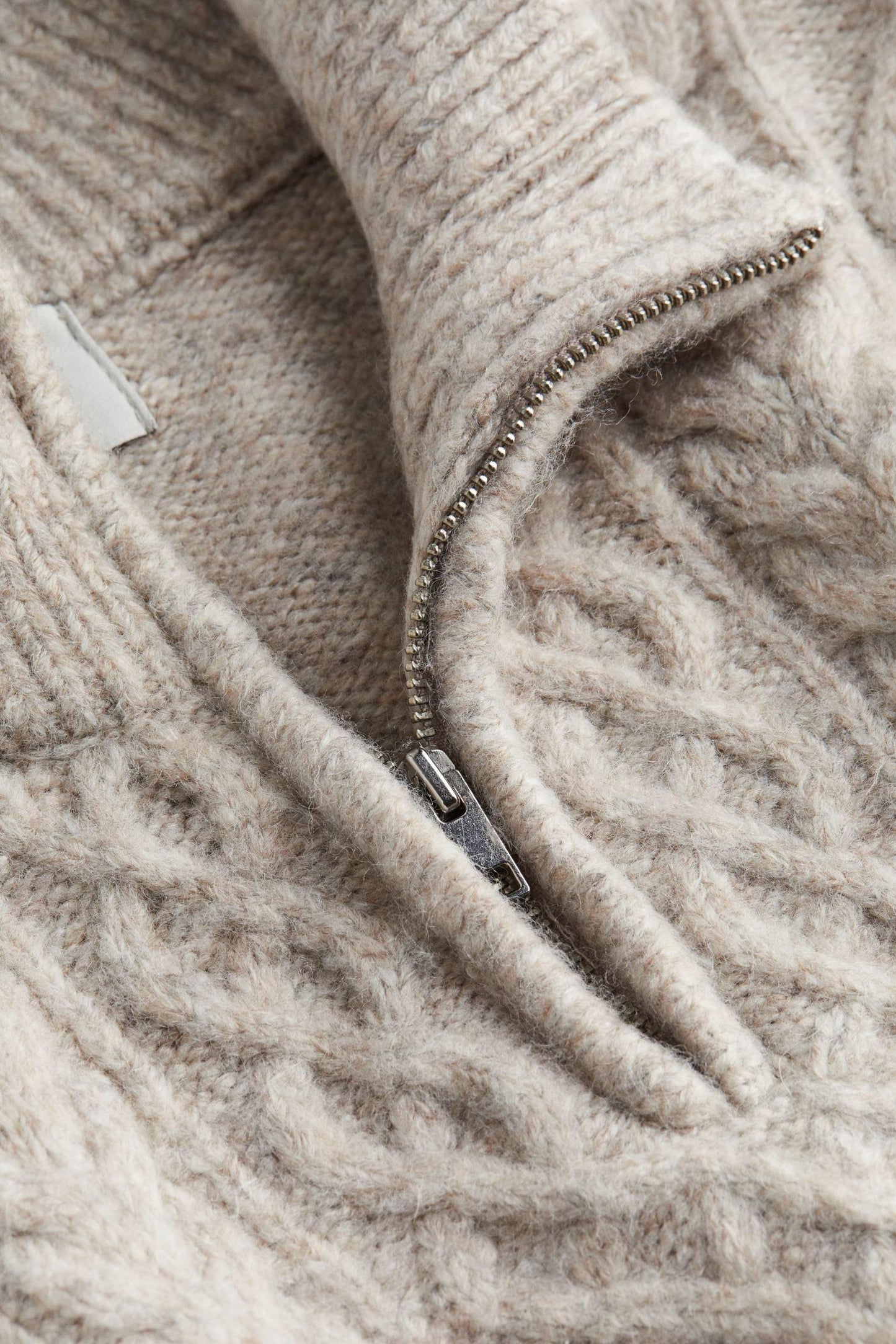 Classic Cream Crew Neck Men's Jumper