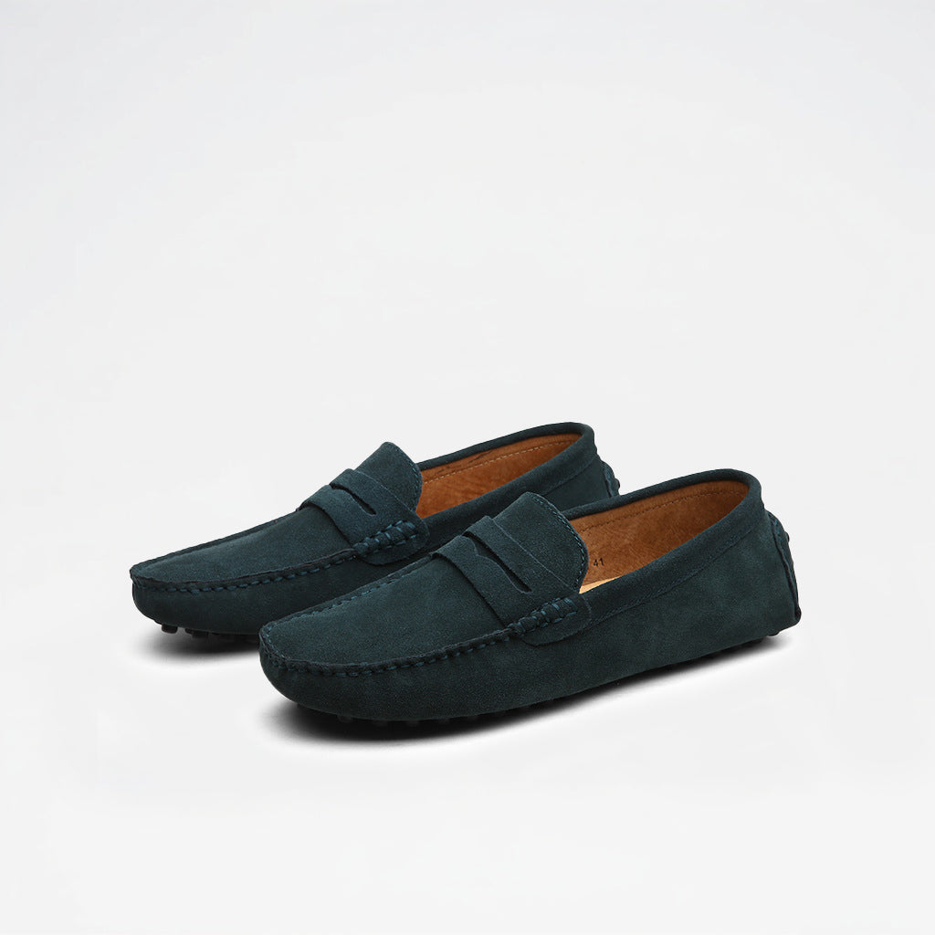 Comfortable Suede Mens Slip On Loafers Shoes
