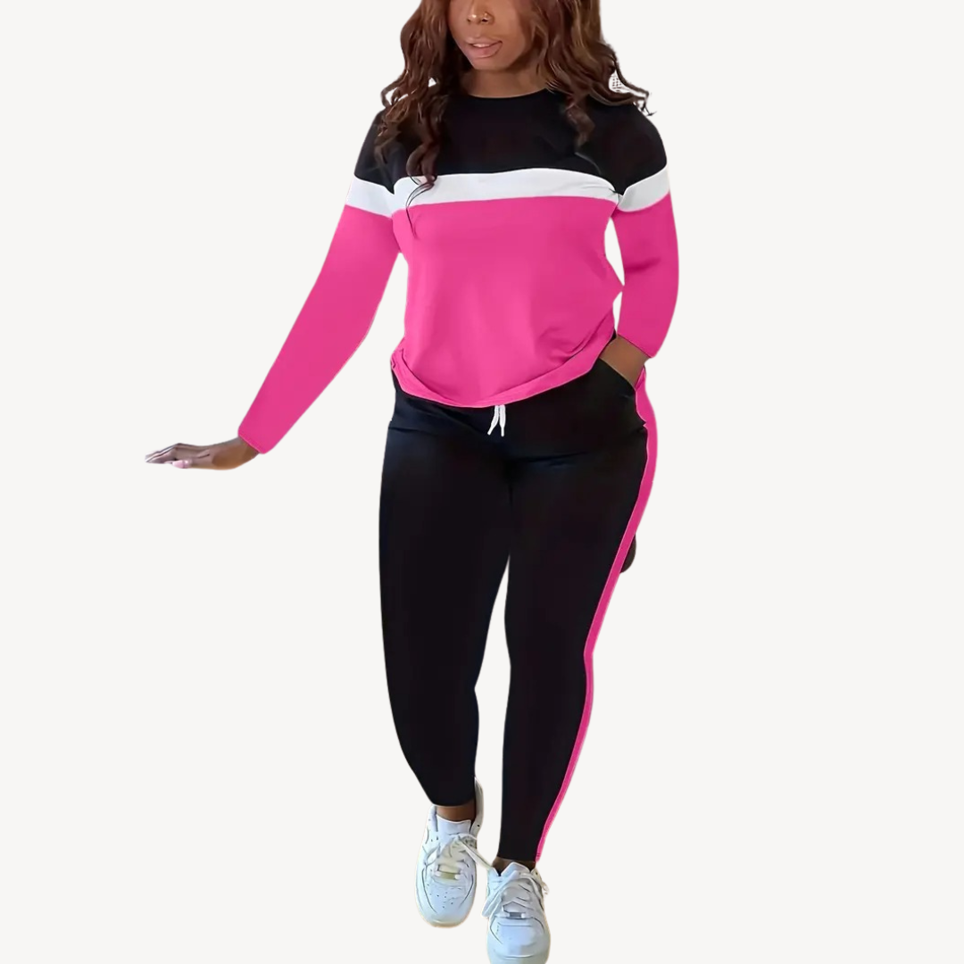 Bold Graphic Sweatpants Set