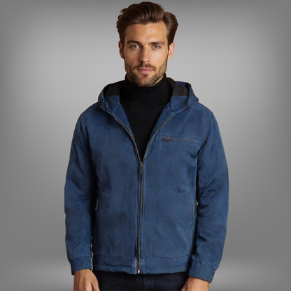 Comfortable Men's Zip Up Hoodie Jacket - OutfitLondon