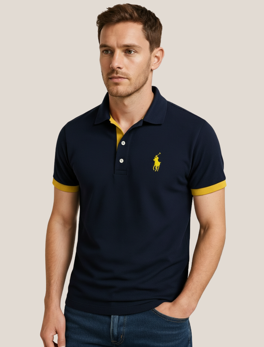 Men's Simple Stylish Polo Shirt - OutfitLondon
